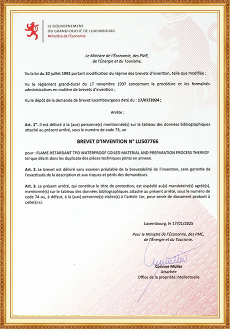Certificate Of Honor